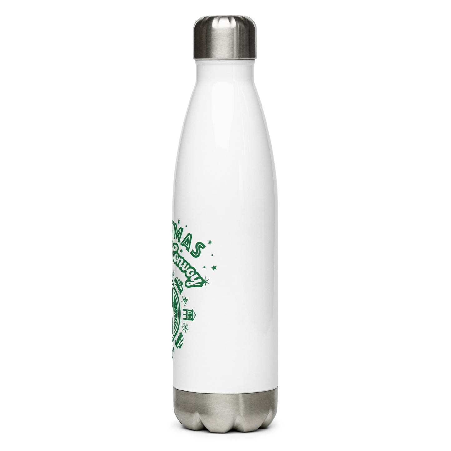 Christmas Camper Convoy Water Bottle