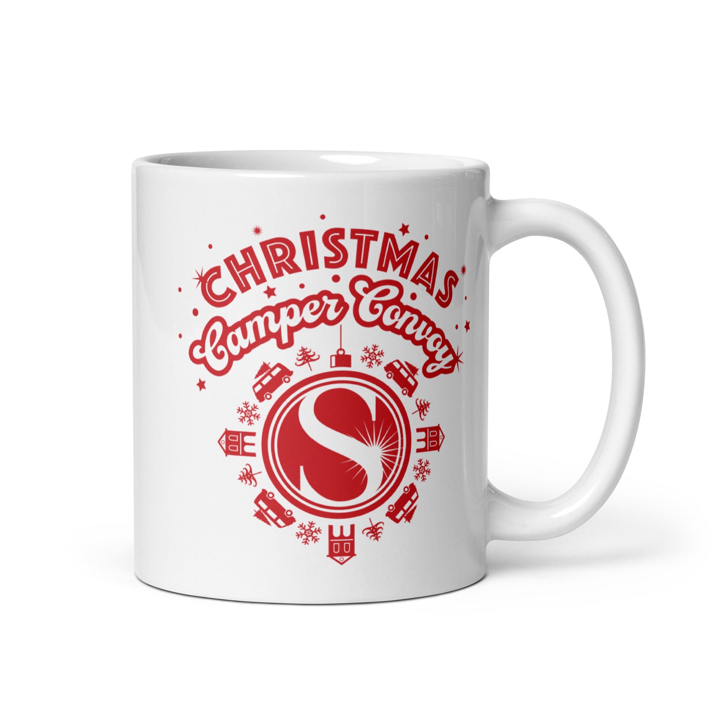 Christmas Camper Convoy Mug