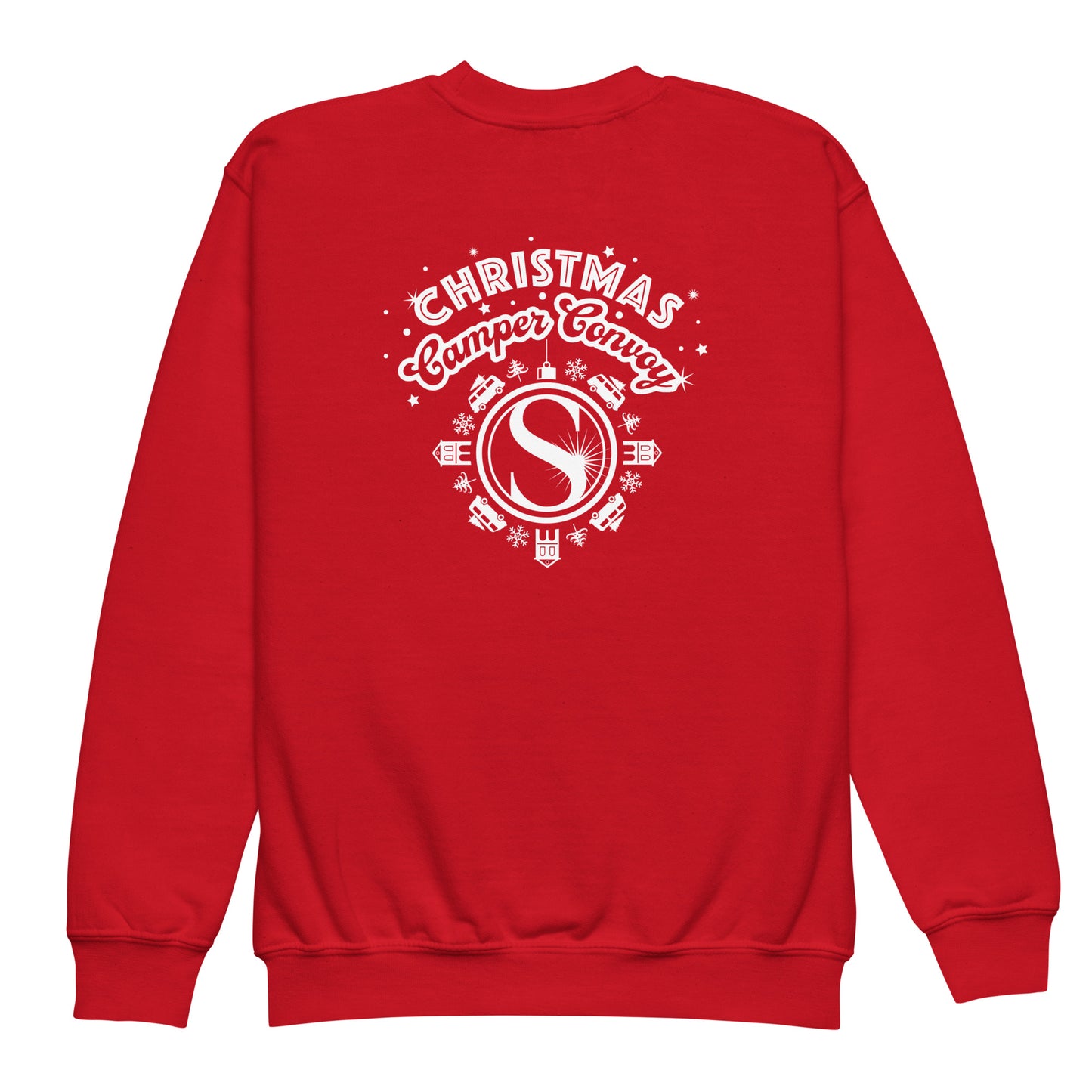 Christmas Camper Convoy Official Youth Sweatshirt